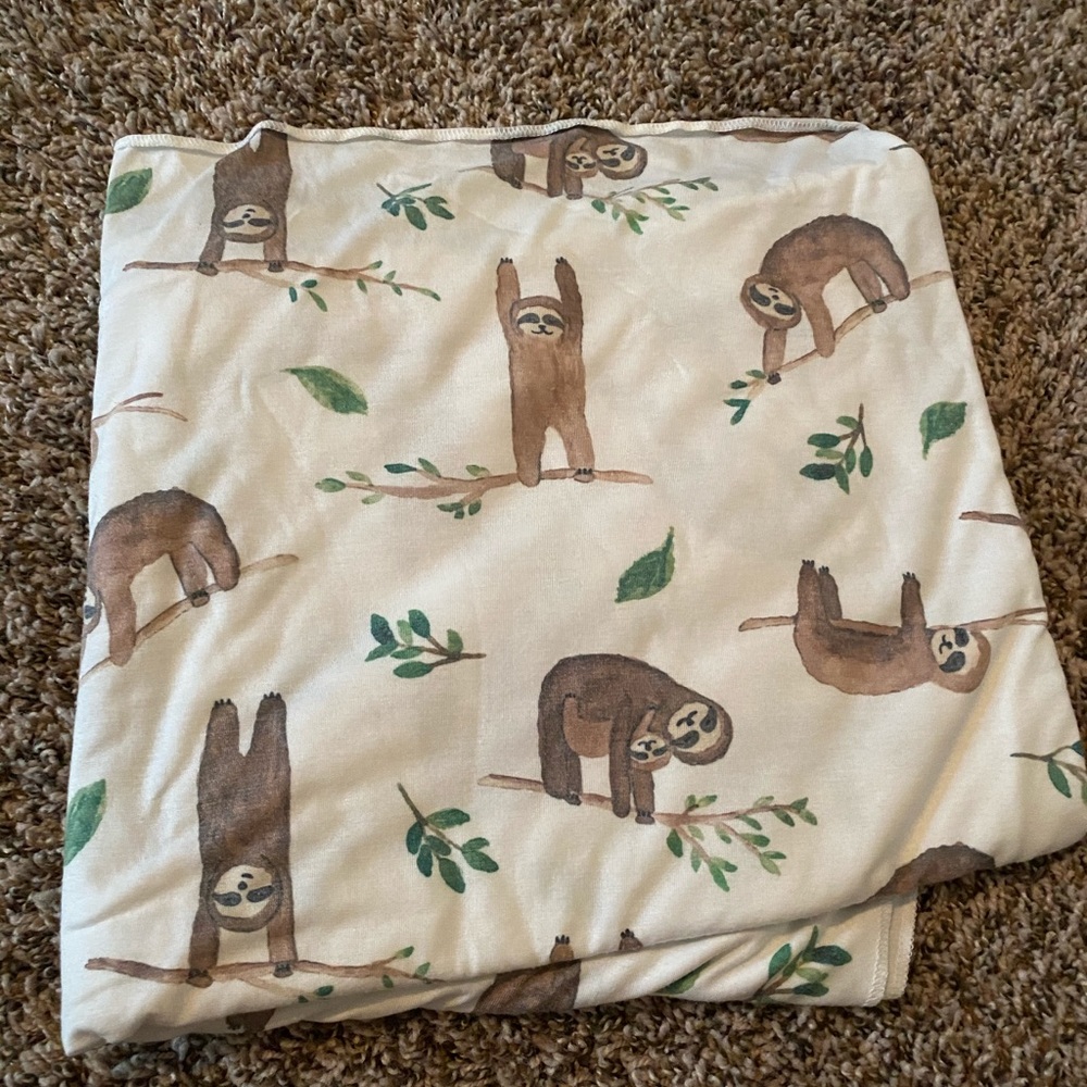 Copper pearl swaddle